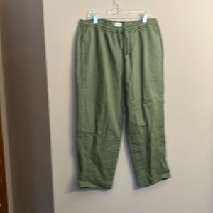 Free Assembly XL green cotton pants